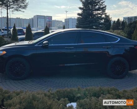 Черный Форд Фьюжн, объемом двигателя 2 л и пробегом 162 тыс. км за 12500 $, фото 3 на Automoto.ua