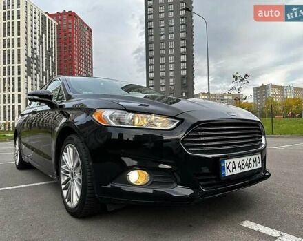 Черный Форд Фьюжн, объемом двигателя 2 л и пробегом 130 тыс. км за 12200 $, фото 1 на Automoto.ua