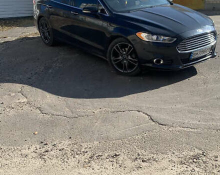 Черный Форд Фьюжн, объемом двигателя 2 л и пробегом 180 тыс. км за 10500 $, фото 1 на Automoto.ua