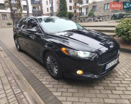 Черный Форд Фьюжн, объемом двигателя 2 л и пробегом 190 тыс. км за 10800 $, фото 9 на Automoto.ua