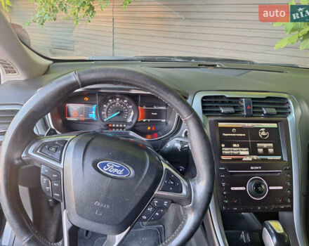 Форд Фьюжн 2015 в Одессе на Automoto.ua Черный Форд Фьюжн, объемом двигателя 2 л и пробегом 291 тыс. км за 7900 $, фото 7 на Automoto.ua