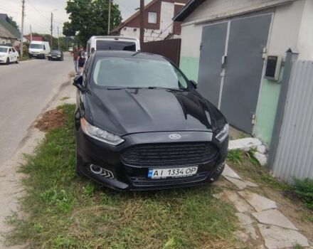 Черный Форд Фьюжн, объемом двигателя 2 л и пробегом 200 тыс. км за 9800 $, фото 2 на Automoto.ua
