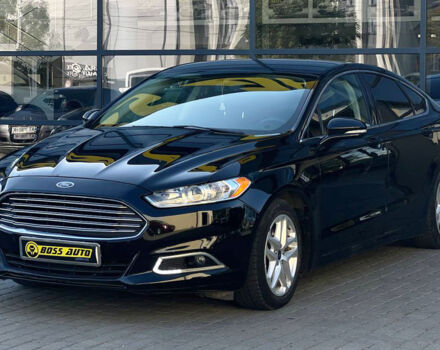 Черный Форд Фьюжн, объемом двигателя 1.5 л и пробегом 163 тыс. км за 10300 $, фото 2 на Automoto.ua