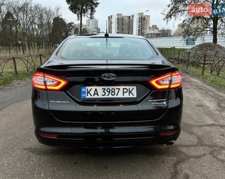 Черный Форд Фьюжн, объемом двигателя 2 л и пробегом 255 тыс. км за 12200 $, фото 3 на Automoto.ua
