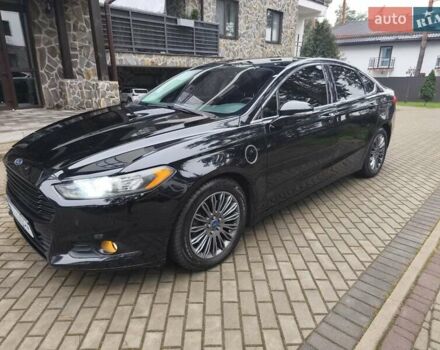 Черный Форд Фьюжн, объемом двигателя 2 л и пробегом 190 тыс. км за 10800 $, фото 1 на Automoto.ua