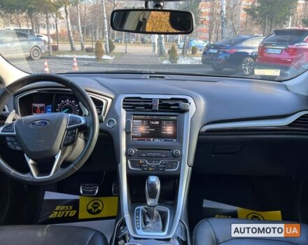 Черный Форд Фьюжн, объемом двигателя 2 л и пробегом 162 тыс. км за 12500 $, фото 11 на Automoto.ua