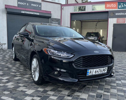 Черный Форд Фьюжн, объемом двигателя 2 л и пробегом 161 тыс. км за 11000 $, фото 6 на Automoto.ua