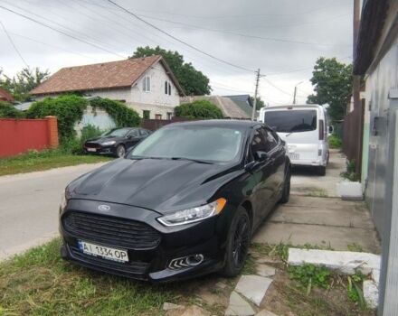 Черный Форд Фьюжн, объемом двигателя 2 л и пробегом 200 тыс. км за 9800 $, фото 1 на Automoto.ua