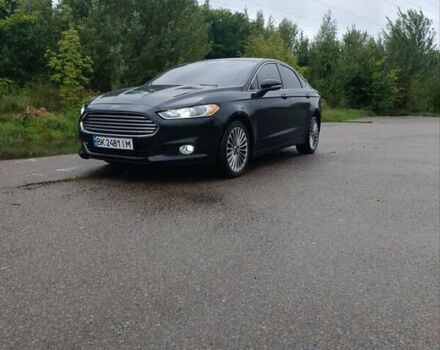Черный Форд Фьюжн, объемом двигателя 2 л и пробегом 300 тыс. км за 12500 $, фото 6 на Automoto.ua