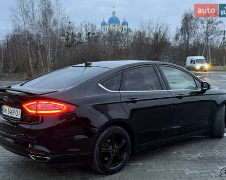 Черный Форд Фьюжн, объемом двигателя 2 л и пробегом 152 тыс. км за 8200 $, фото 8 на Automoto.ua