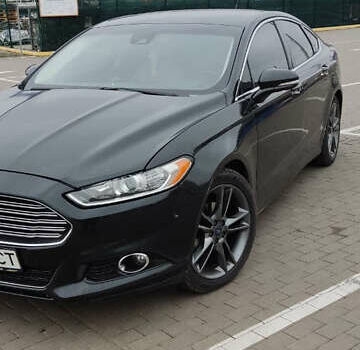 Черный Форд Фьюжн, объемом двигателя 2 л и пробегом 180 тыс. км за 10500 $, фото 3 на Automoto.ua