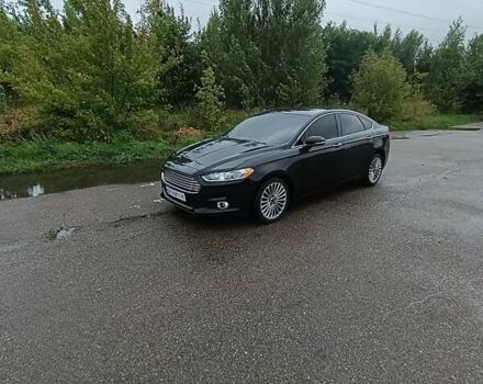 Черный Форд Фьюжн, объемом двигателя 2 л и пробегом 300 тыс. км за 12500 $, фото 4 на Automoto.ua