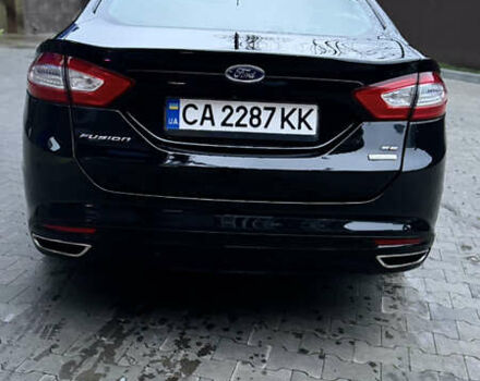 Черный Форд Фьюжн, объемом двигателя 2 л и пробегом 170 тыс. км за 11300 $, фото 5 на Automoto.ua