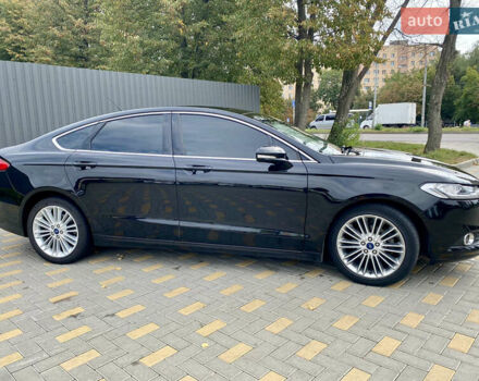 Черный Форд Фьюжн, объемом двигателя 2 л и пробегом 249 тыс. км за 10977 $, фото 12 на Automoto.ua