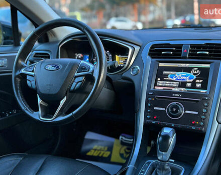 Черный Форд Фьюжн, объемом двигателя 2 л и пробегом 170 тыс. км за 10500 $, фото 10 на Automoto.ua