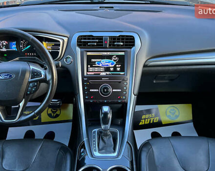 Черный Форд Фьюжн, объемом двигателя 2 л и пробегом 170 тыс. км за 10500 $, фото 11 на Automoto.ua