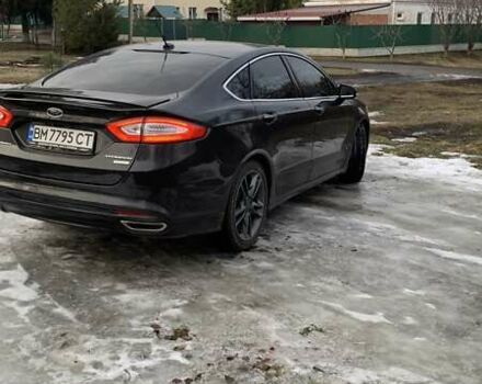 Черный Форд Фьюжн, объемом двигателя 2 л и пробегом 170 тыс. км за 11888 $, фото 7 на Automoto.ua