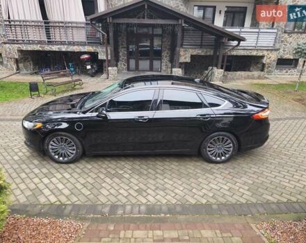 Черный Форд Фьюжн, объемом двигателя 2 л и пробегом 190 тыс. км за 10800 $, фото 3 на Automoto.ua