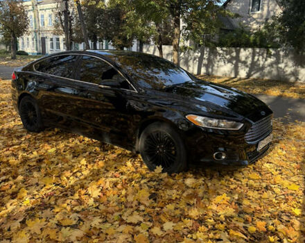 Черный Форд Фьюжн, объемом двигателя 2 л и пробегом 250 тыс. км за 9900 $, фото 3 на Automoto.ua