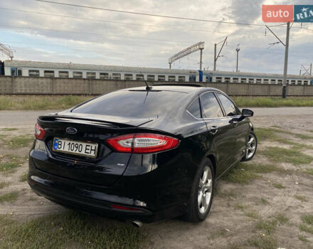 Форд Фьюжн 2016 в Полтаве на Automoto.ua Черный Форд Фьюжн, объемом двигателя 2.49 л и пробегом 168 тыс. км за 8800 $, фото 5 на Automoto.ua