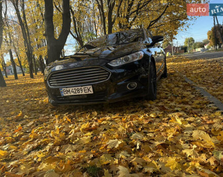 Форд Фьюжн 2016 в Сумах на Automoto.ua Черный Форд Фьюжн, объемом двигателя 2 л и пробегом 250 тыс. км за 11500 $, фото 6 на Automoto.ua
