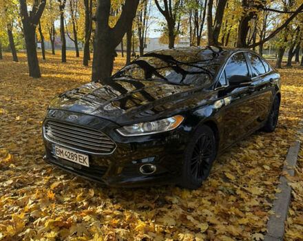 Форд Фьюжн 2016 в Сумах на Automoto.ua Черный Форд Фьюжн, объемом двигателя 2 л и пробегом 250 тыс. км за 11500 $, фото 2 на Automoto.ua