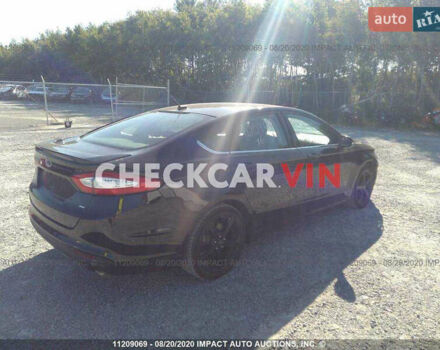 Черный Форд Фьюжн, объемом двигателя 2.49 л и пробегом 181 тыс. км за 10500 $, фото 17 на Automoto.ua