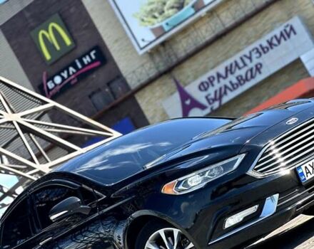 Черный Форд Фьюжн, объемом двигателя 2 л и пробегом 160 тыс. км за 14000 $, фото 12 на Automoto.ua