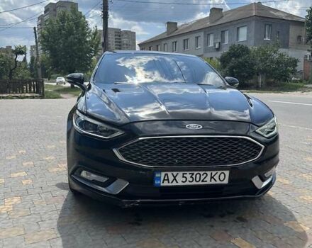 Форд Фьюжн 2017 в Харькове на Automoto.ua Черный Форд Фьюжн, объемом двигателя 2 л и пробегом 177 тыс. км за 11500 $, фото 2 на Automoto.ua