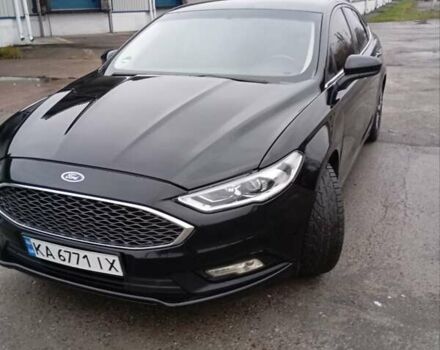 Черный Форд Фьюжн, объемом двигателя 2.5 л и пробегом 163 тыс. км за 14300 $, фото 1 на Automoto.ua