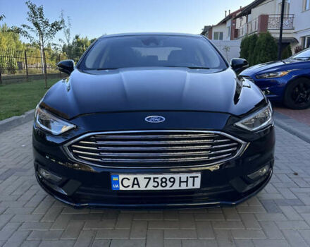 Форд Фьюжн 2018 в Черкассах на Automoto.ua Черный Форд Фьюжн, объемом двигателя 2 л и пробегом 123 тыс. км за 17500 $, фото 3 на Automoto.ua