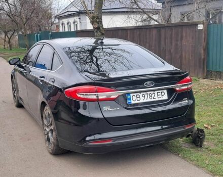 Черный Форд Фьюжн, объемом двигателя 2 л и пробегом 150 тыс. км за 16299 $, фото 2 на Automoto.ua