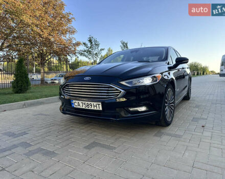Форд Фьюжн 2018 в Черкассах на Automoto.ua Черный Форд Фьюжн, объемом двигателя 2 л и пробегом 123 тыс. км за 17500 $, фото 2 на Automoto.ua