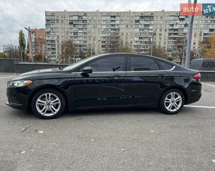 Форд Фьюжн 2018 в Харькове на Automoto.ua Черный Форд Фьюжн, объемом двигателя 2.5 л и пробегом 74 тыс. км за 11700 $, фото 4 на Automoto.ua