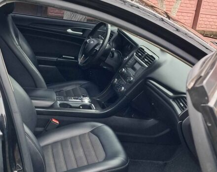 Черный Форд Фьюжн, объемом двигателя 2 л и пробегом 150 тыс. км за 16299 $, фото 6 на Automoto.ua