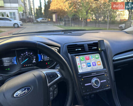 Форд Фьюжн 2018 в Черкассах на Automoto.ua Черный Форд Фьюжн, объемом двигателя 2 л и пробегом 123 тыс. км за 17500 $, фото 11 на Automoto.ua