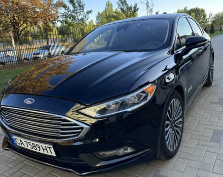 Форд Фьюжн 2018 в Черкассах на Automoto.ua Черный Форд Фьюжн, объемом двигателя 2 л и пробегом 123 тыс. км за 17500 $, фото 8 на Automoto.ua