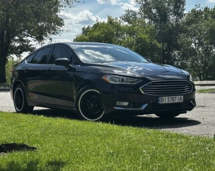 Форд Фьюжн 2018 в Кременчуге на Automoto.ua Черный Форд Фьюжн, объемом двигателя 2 л и пробегом 93 тыс. км за 14000 $, фото 3 на Automoto.ua