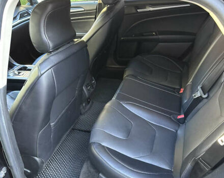 Форд Фьюжн 2018 в Черкассах на Automoto.ua Черный Форд Фьюжн, объемом двигателя 2 л и пробегом 123 тыс. км за 17500 $, фото 9 на Automoto.ua