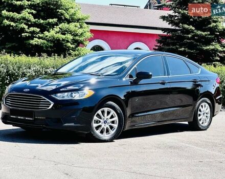 Черный Форд Фьюжн, объемом двигателя 2 л и пробегом 45 тыс. км за 14950 $, фото 6 на Automoto.ua