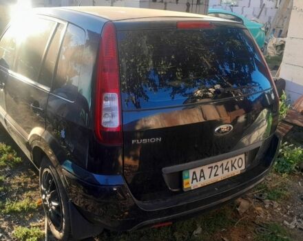 Черный Форд Фьюжн, объемом двигателя 1.6 л и пробегом 130 тыс. км за 5100 $, фото 4 на Automoto.ua