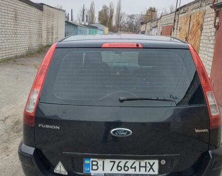 Чорний Форд Фьюжен, об'ємом двигуна 1.4 л та пробігом 212 тис. км за 5400 $, фото 4 на Automoto.ua