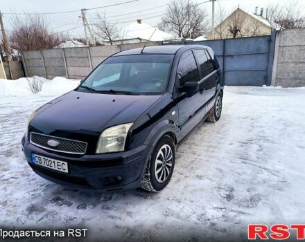 Черный Форд Фьюжн, объемом двигателя 1.4 л и пробегом 214 тыс. км за 4999 $, фото 1 на Automoto.ua