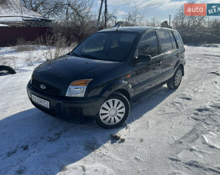 Черный Форд Фьюжн, объемом двигателя 1.4 л и пробегом 35 тыс. км за 3500 $, фото 1 на Automoto.ua