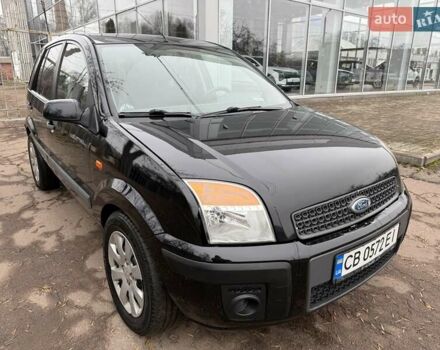 Черный Форд Фьюжн, объемом двигателя 1.4 л и пробегом 216 тыс. км за 3890 $, фото 1 на Automoto.ua