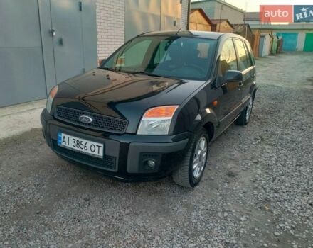 Черный Форд Фьюжн, объемом двигателя 1.4 л и пробегом 315 тыс. км за 4300 $, фото 1 на Automoto.ua