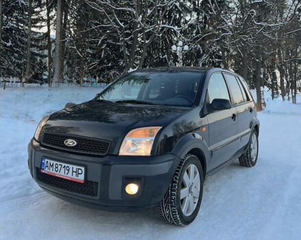 Черный Форд Фьюжн, объемом двигателя 1.4 л и пробегом 211 тыс. км за 5200 $, фото 1 на Automoto.ua