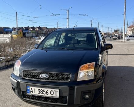 Черный Форд Фьюжн, объемом двигателя 1.4 л и пробегом 315 тыс. км за 4500 $, фото 1 на Automoto.ua