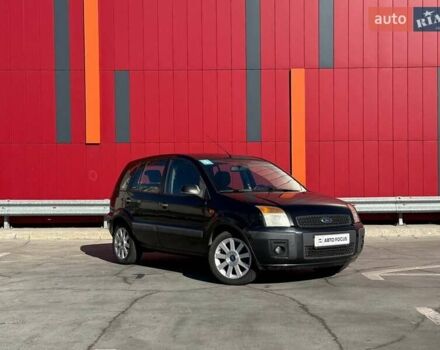 Черный Форд Фьюжн, объемом двигателя 1.4 л и пробегом 235 тыс. км за 4290 $, фото 1 на Automoto.ua