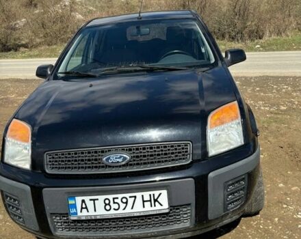 Черный Форд Фьюжн, объемом двигателя 1.6 л и пробегом 270 тыс. км за 6800 $, фото 1 на Automoto.ua